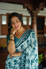 Load image into Gallery viewer, Samiha (Pure Chanderi Cotton)
