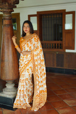 Load image into Gallery viewer, Samiha (Pure Chanderi Cotton)
