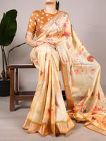 Load image into Gallery viewer, Floral Printed (Premium Tussar Silk)
