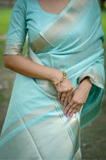 Load image into Gallery viewer, Lokha (Premium Banarasi Raw Silk)
