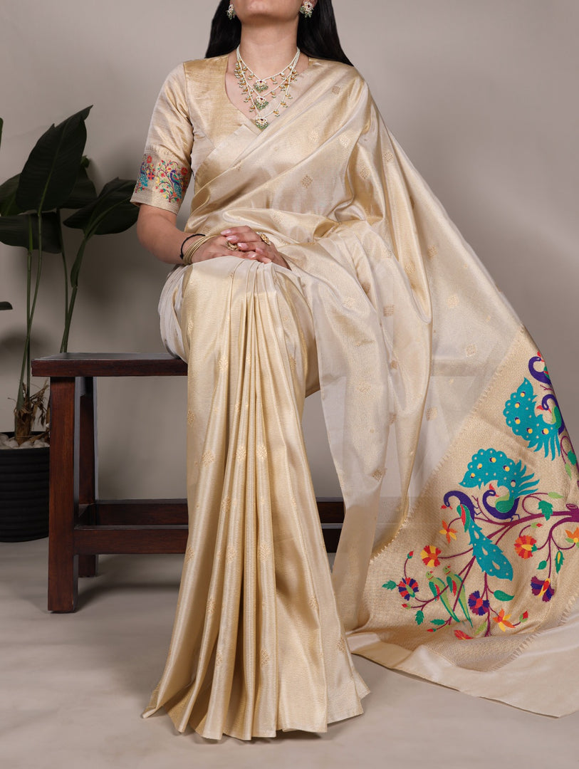 Eternal Paithani (Premium Paithani Silk)