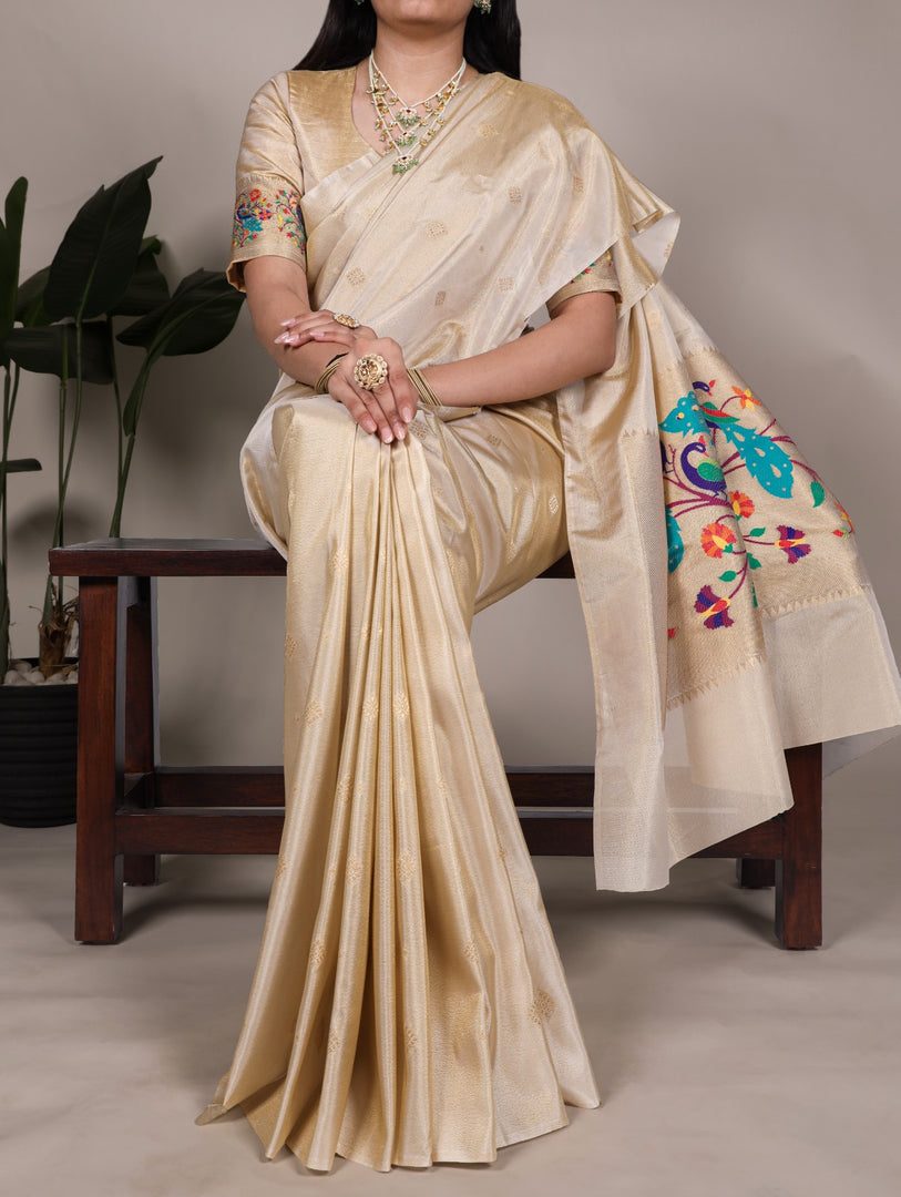 Eternal Paithani (Premium Paithani Silk)