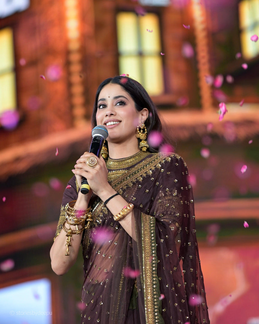 Jhanvi Inspired (Premium Jalpari Silk)