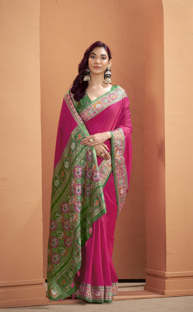 Elegant Patola (Premium Quality Patola Silk)