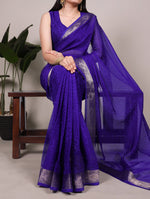 Load image into Gallery viewer, Shimmer (Premium Mixed Silk Saree)