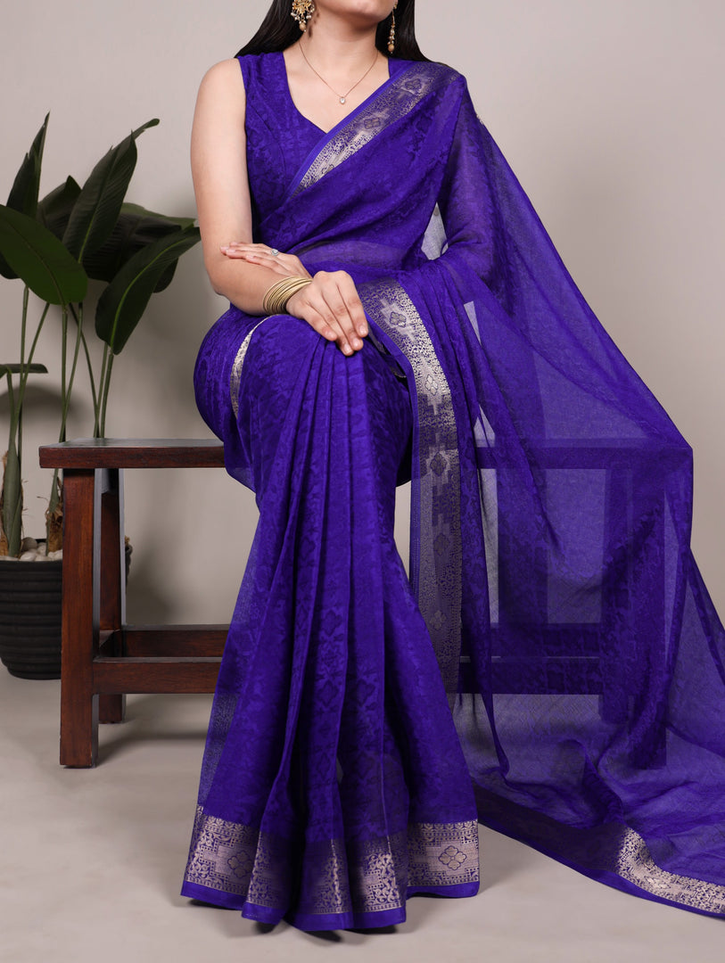 Shimmer (Premium Mixed Silk Saree)