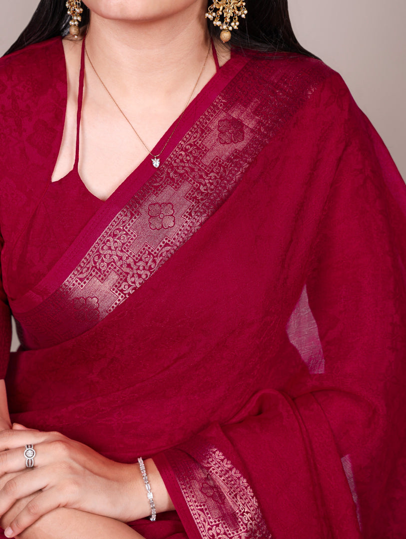 Shimmer (Premium Mixed Silk Saree)