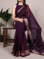 Load image into Gallery viewer, Shimmer (Premium Mixed Silk Saree)