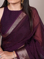 Load image into Gallery viewer, Shimmer (Premium Mixed Silk Saree)