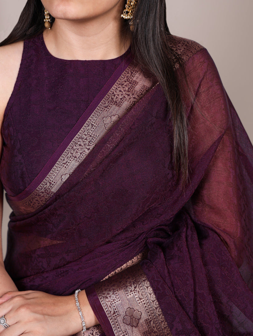 Shimmer (Premium Mixed Silk Saree)