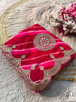 Load image into Gallery viewer, Georgette prismatic (Premium Georgette Saree)