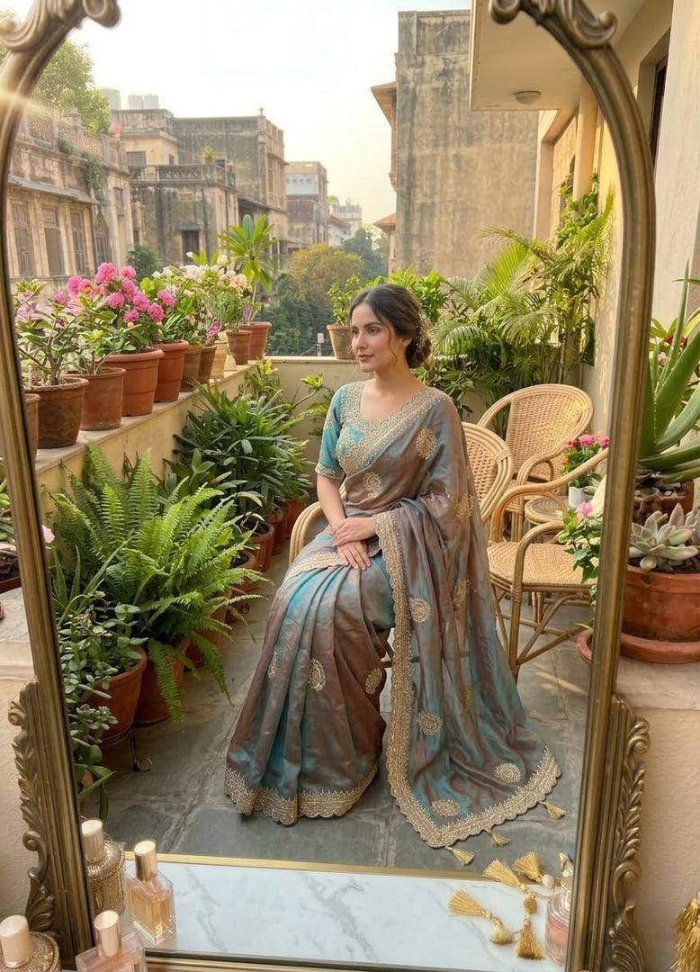 Fendi Chiffon (Premium Chiffon Party Wear)