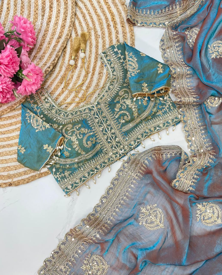 Fendi Chiffon (Premium Chiffon Party Wear)