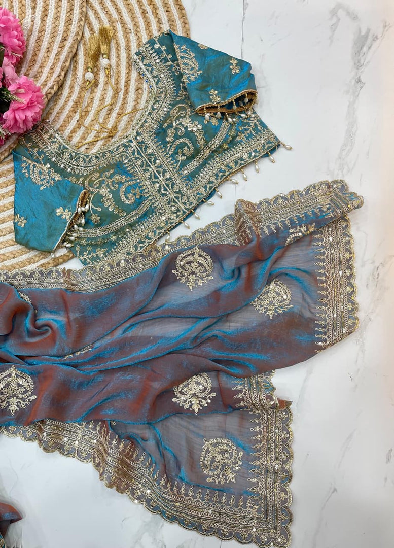 Fendi Chiffon (Premium Chiffon Party Wear)