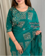 Load image into Gallery viewer, Fendy Satin (Premium Party Wear Satin Silk)