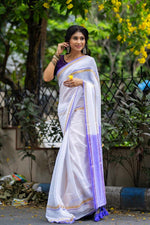 Load image into Gallery viewer, Purple and Gold (Premium 120 Count Mul Cotton)