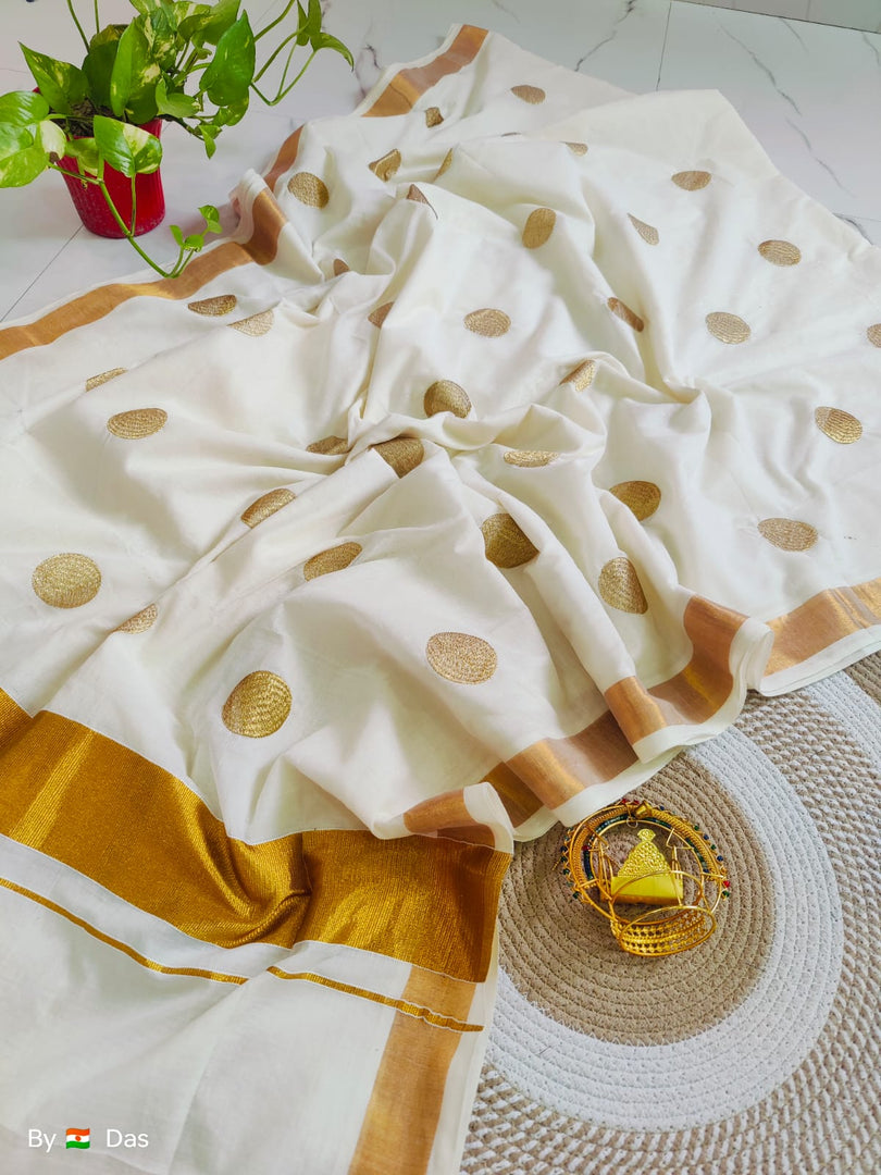 Polka Dots (Premium 120 Count Soft Mul Cotton)