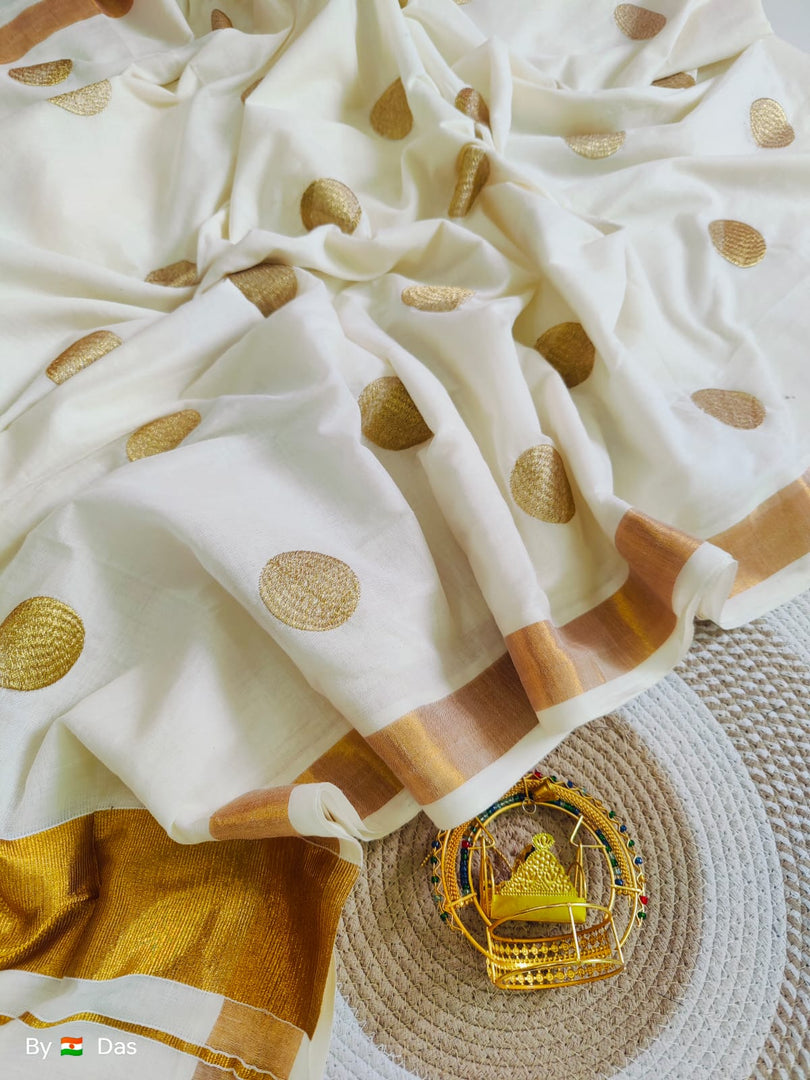 Polka Dots (Premium 120 Count Soft Mul Cotton)