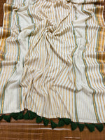 Load image into Gallery viewer, Gold &amp; Green (Premium 120 Count Soft Mul Cotton)