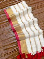 Load image into Gallery viewer, Golden Stripes (Premium 120 Count Soft Mul Cotton)