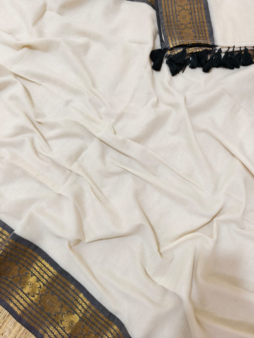 Black & Gold (Premium 120 Count Soft Mul Cotton)