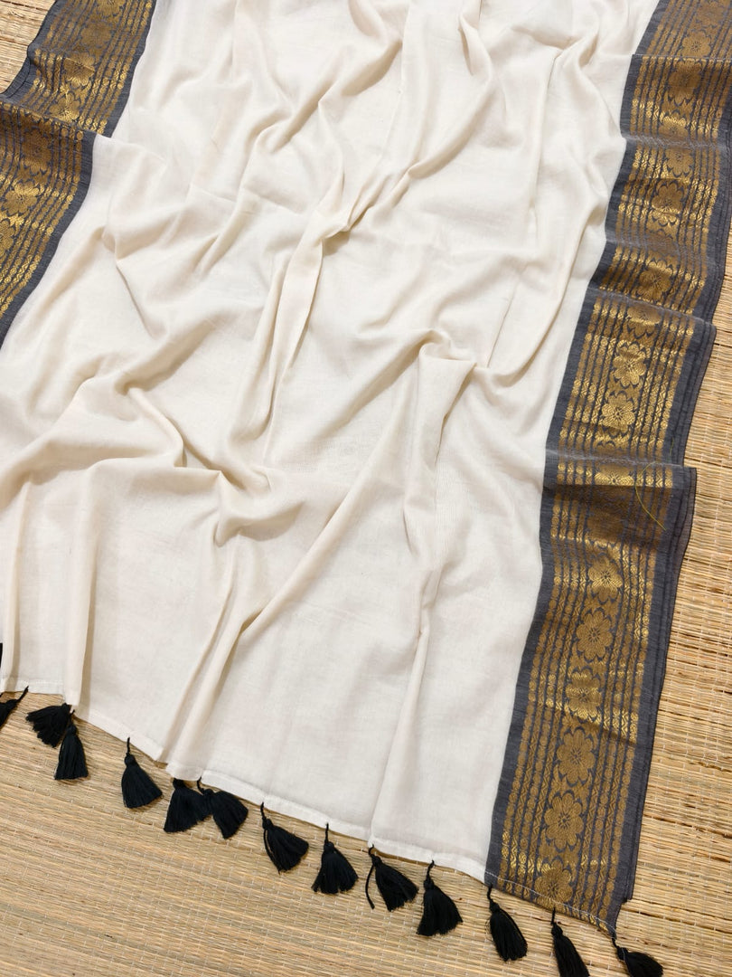 Black & Gold (Premium 120 Count Soft Mul Cotton)