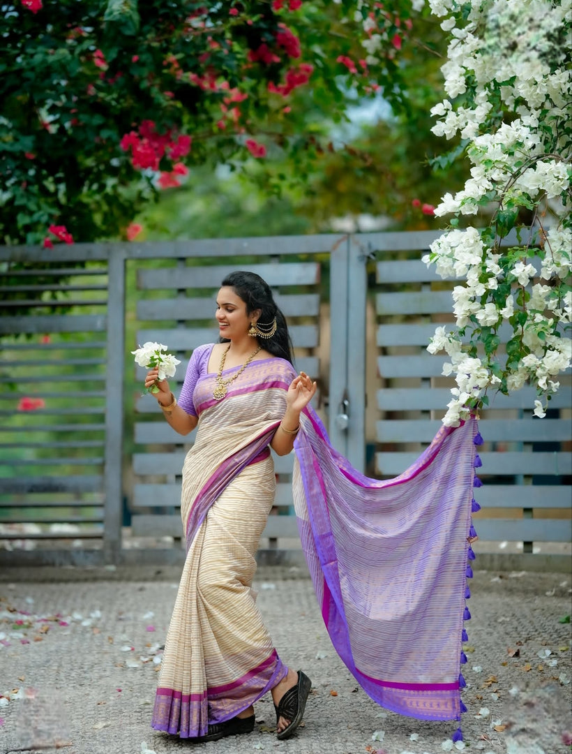Purple Mul (Premium 120 Count Soft Mul Cotton)