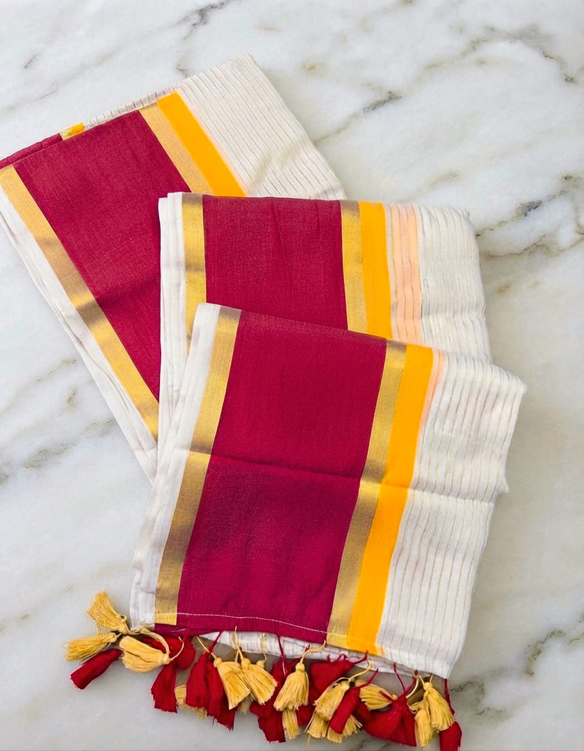 Red Beauty (Premium 120 Count Mul Cotton)