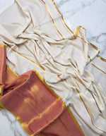 Load image into Gallery viewer, Golden Zari (Premium 120 Count Mul Cotton)