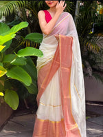 Load image into Gallery viewer, Golden Zari (Premium 120 Count Mul Cotton)