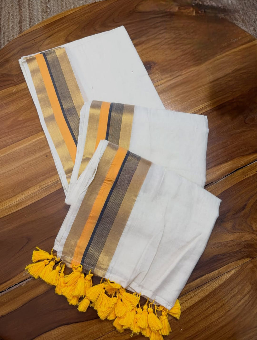 Golden Yellow(Premium 120 Count Soft Mul Cotton)