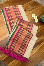 Load image into Gallery viewer, Pink and Gold(Premium 120 Count Soft Mul Cotton)