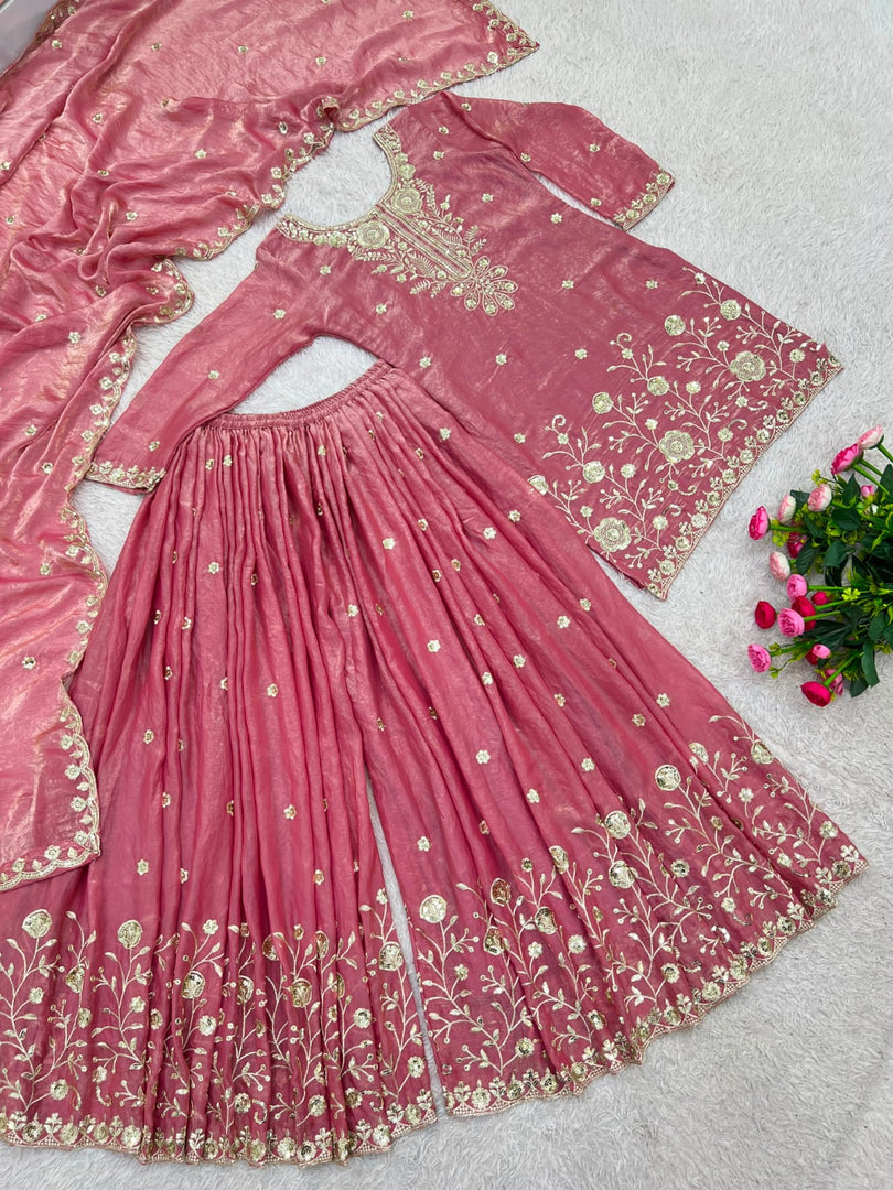 Peach (3-Piece Embroidery Set)