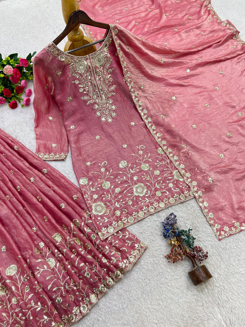 Peach (3-Piece Embroidery Set)
