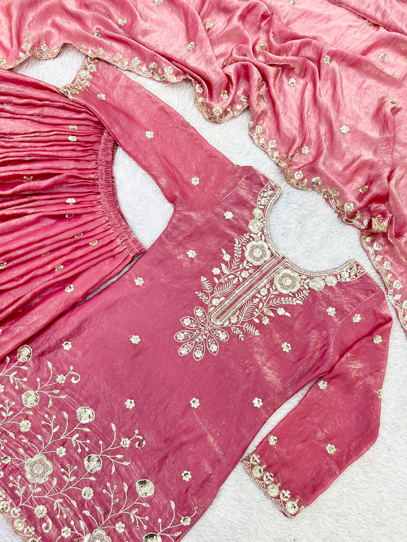 Peach (3-Piece Embroidery Set)
