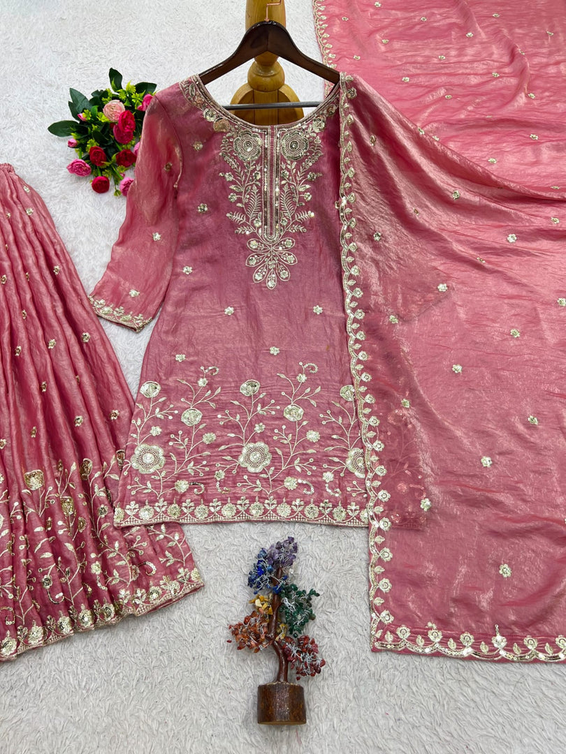 Peach (3-Piece Embroidery Set)