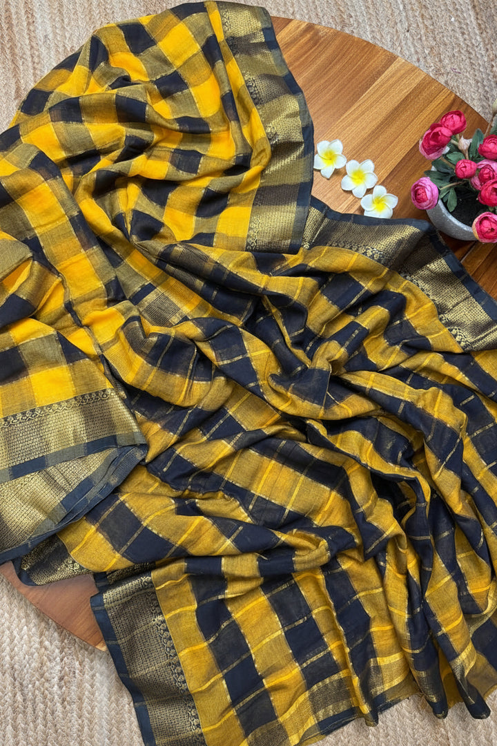 Checked Colour (Premium 120 Count Soft Mul Cotton)
