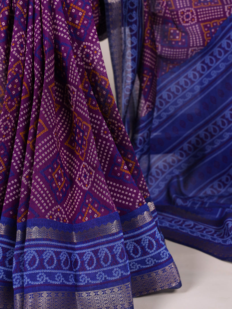 Tripura - त्रिपुरा (Premium Viscose Chanderi)