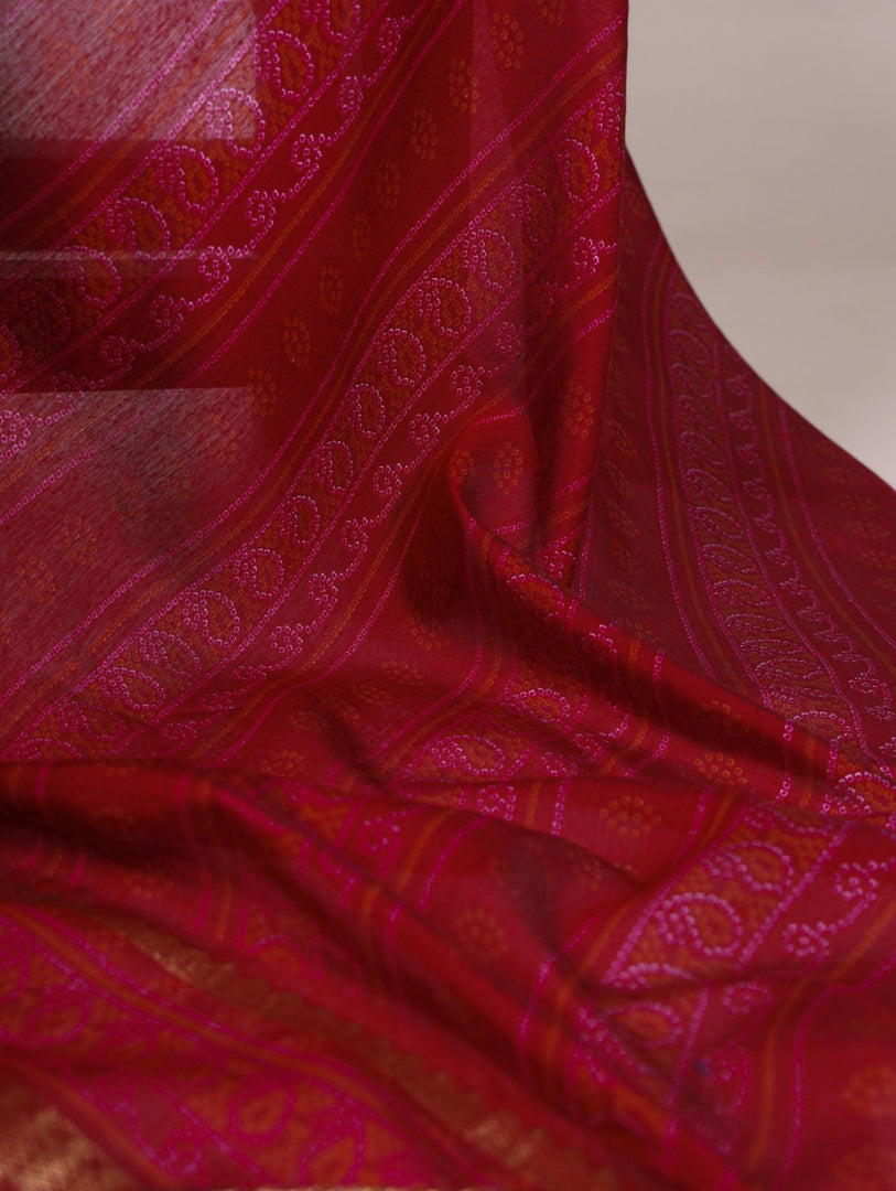 Tripura - त्रिपुरा (Premium Viscose Chanderi)