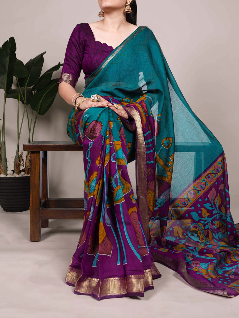 Radhe (Premium Viscose Chanderi)