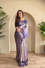 Load image into Gallery viewer, Morvi (Premium Banarasi Silk)
