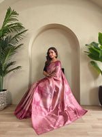 Load image into Gallery viewer, Morvi (Premium Banarasi Silk)
