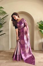 Load image into Gallery viewer, Morvi (Premium Banarasi Silk)
