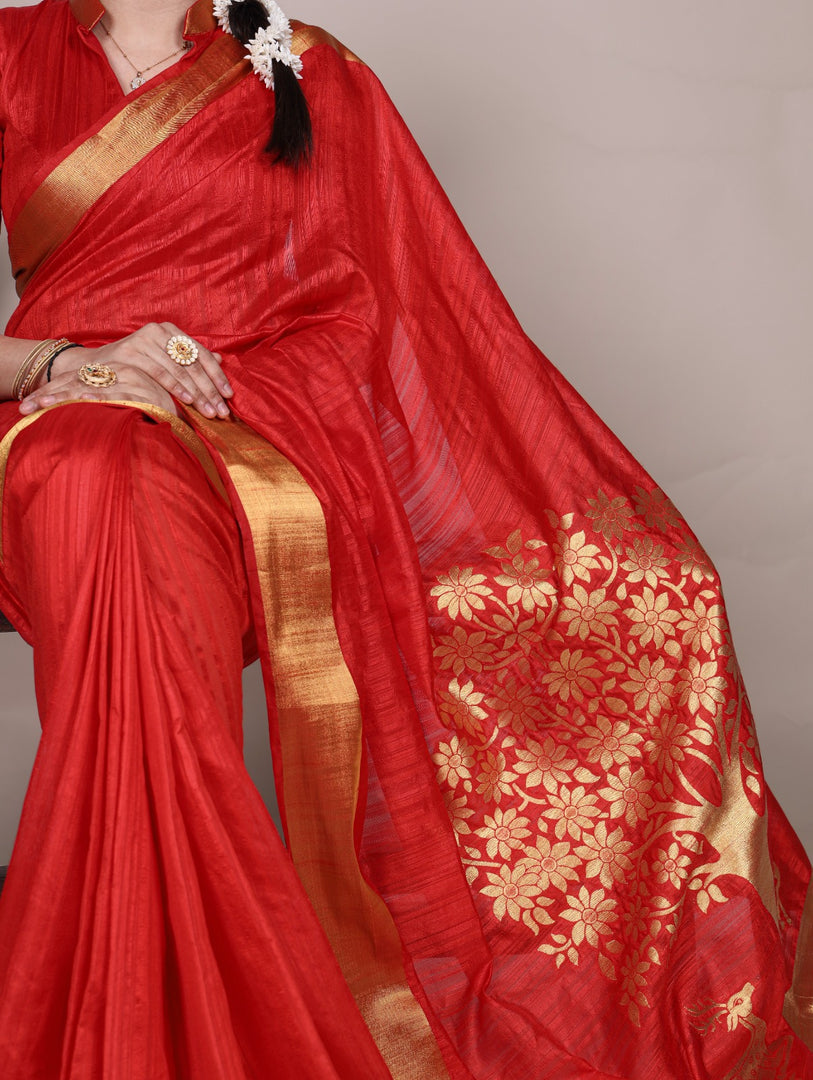 Thaamara - താമര (Premium Raw Silk)