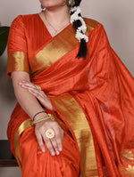 Load image into Gallery viewer, Thaamara - താമര (Premium Raw Silk)
