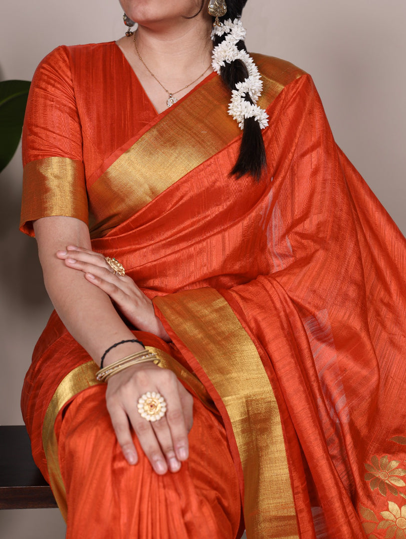Thaamara - താമര (Premium Raw Silk)