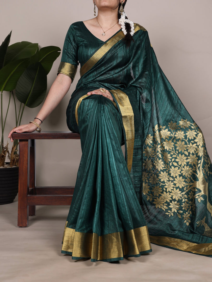 Thaamara - താമര (Premium Raw Silk)