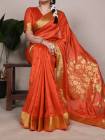 Load image into Gallery viewer, Thaamara - താമര (Premium Raw Silk)
