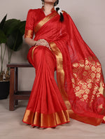Load image into Gallery viewer, Thaamara - താമര (Premium Raw Silk)
