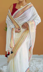 Load image into Gallery viewer, Jalmika - ജല്മിക (Premium 120 Count Kerala Onam Mul Cotton)